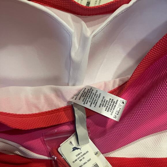NWT Tommy Bahama Island Cays Colorblock Band One-Piece Women's 16 - Picture 8 of 9